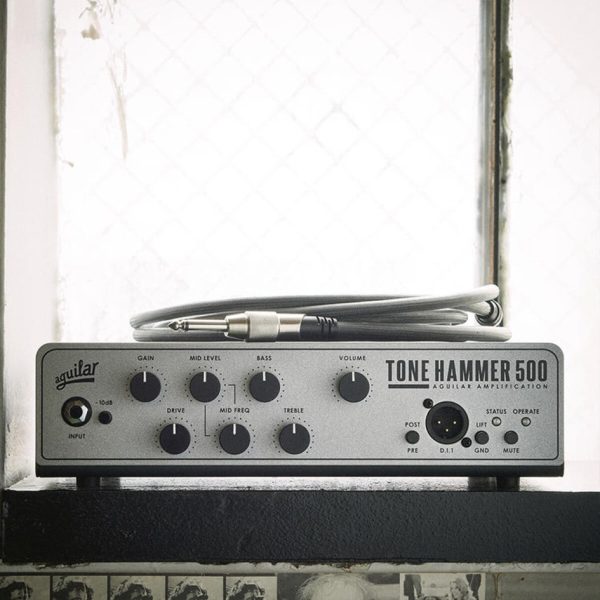 Aguilar TH500V2 Tone Hammer Gen 2 500-watt Bass Amplifier Head - Gambar 3