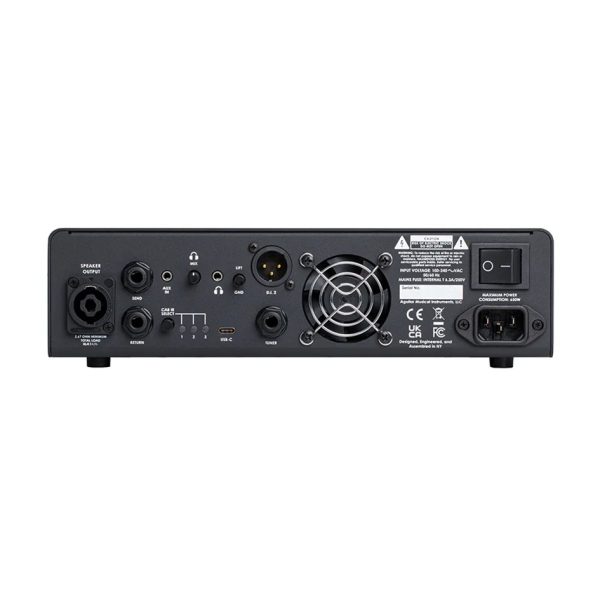 Aguilar TH500V2 Tone Hammer Gen 2 500-watt Bass Amplifier Head - 30th Anniversary - White Pearl - Gambar 2