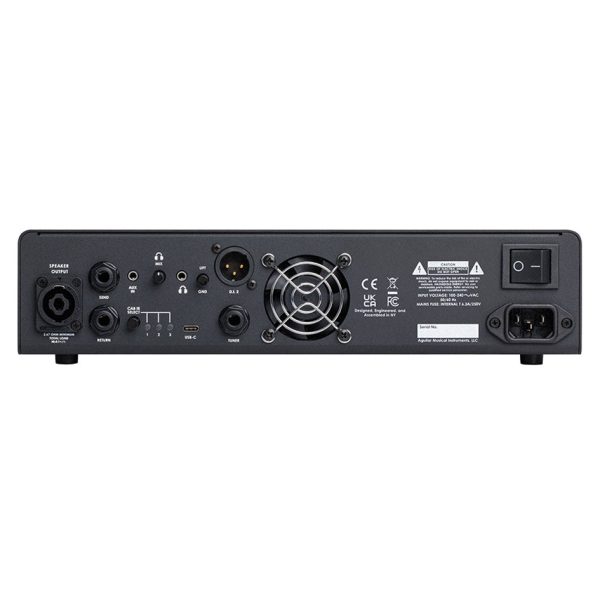 Aguilar TH700V2 Tone Hammer Gen 2 700-watt Bass Amplifier Head - Gambar 2