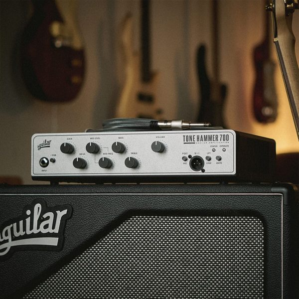 Aguilar TH700V2 Tone Hammer Gen 2 700-watt Bass Amplifier Head - Gambar 3