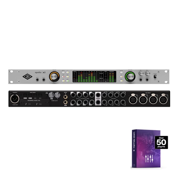 Universal Audio Apollo x8 Gen 2 Studio+ Thunderbolt 3 Audio Interface with UAD DSP