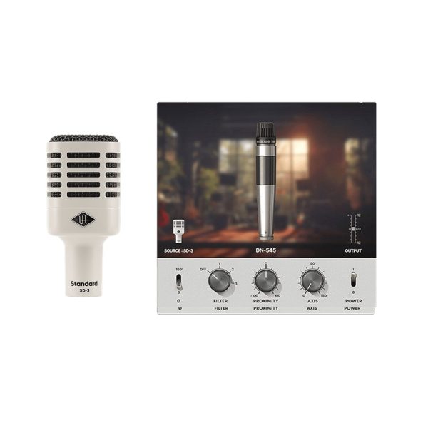 Universal Audio SD-3 Dynamic Microphone with Hemisphere Modeling - Gambar 3