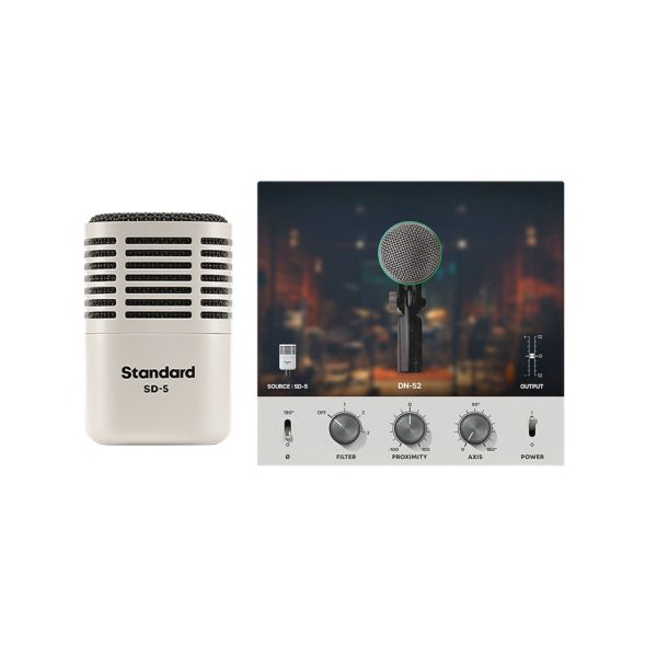Universal Audio SD-5 Dynamic Microphone with Hemisphere Modeling - Gambar 3