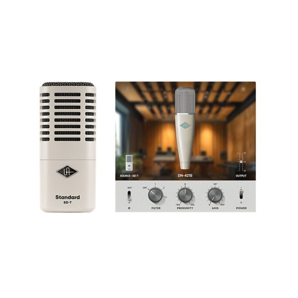 Universal Audio SD-7 Dynamic Microphone with Hemisphere Modeling - Gambar 3