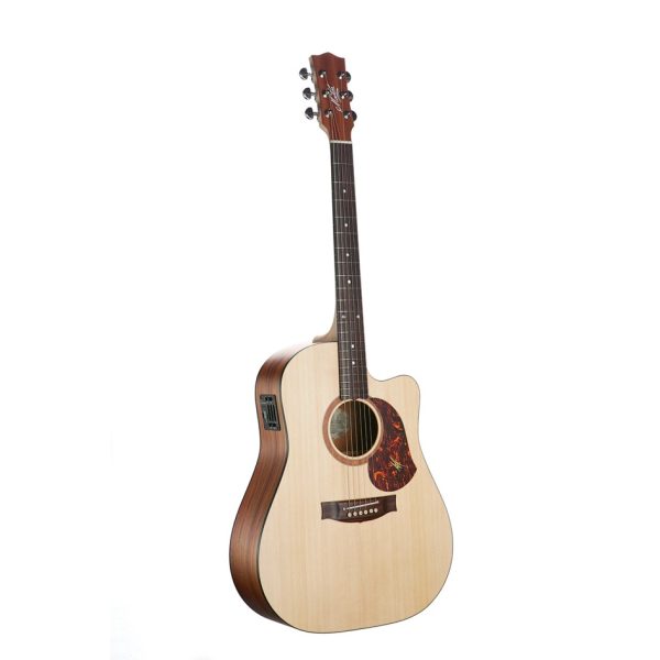 Maton SRS70C SRS Series Acoustic Electric Guitar in Natural Satin With Hardcase - Gambar 2