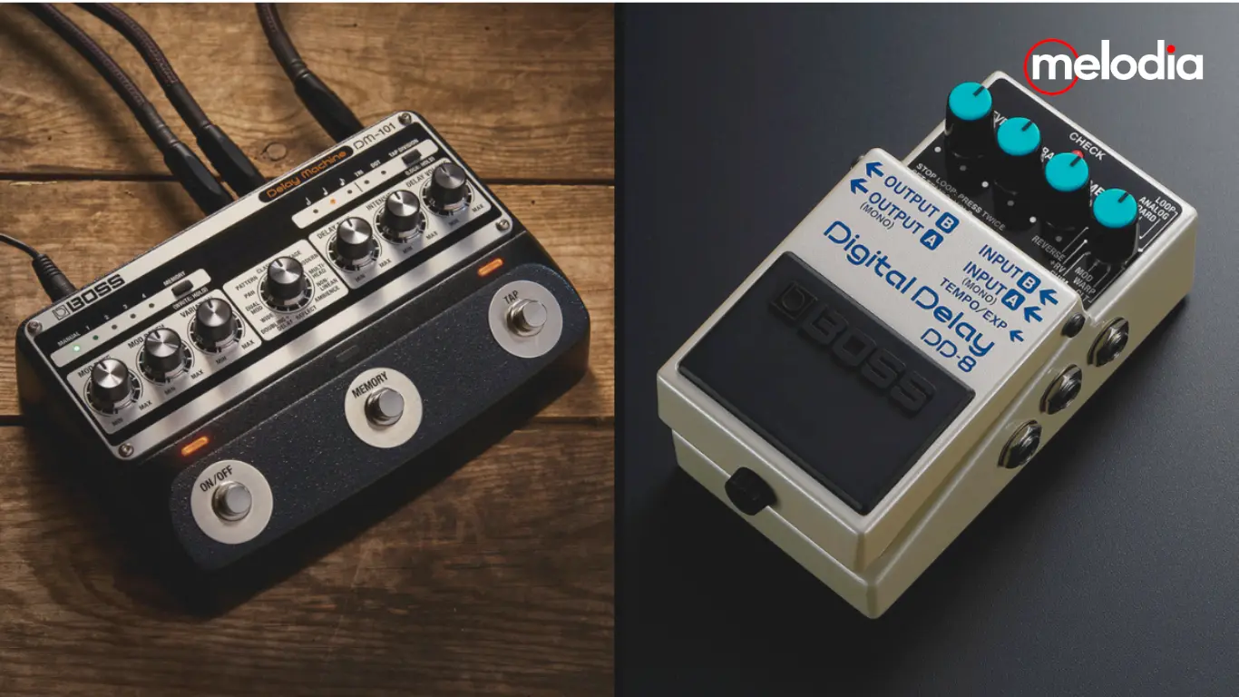 Pedal Delay Terbaik untuk Gitar dari Melodia Musik 2025