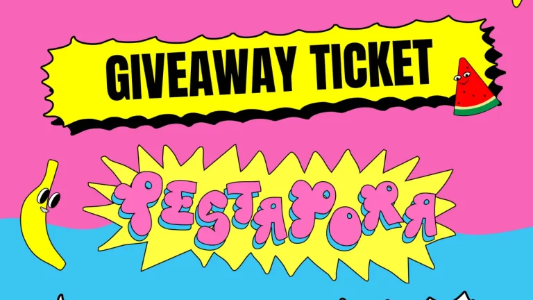 Giveaway Pestapora 2025 by Melodia Musik