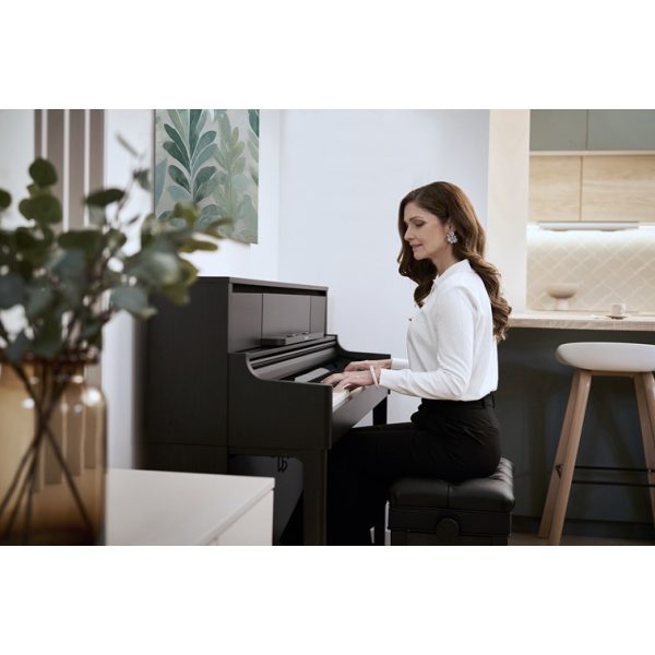 Roland LX-5 Digital Upright Piano - Charcoal Black - Gambar 3