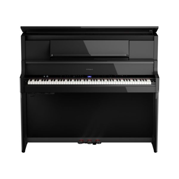 Roland LX-9 Digital Upright Piano - Polished Ebony - Gambar 2