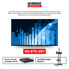 VANNOE INTERACTIVE FLAT PANEL VN-IF75-VK7 VK Series