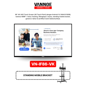 VANNOE INTERACTIVE FLAT PANEL VN-IF86-VK VK Series (No OPS)