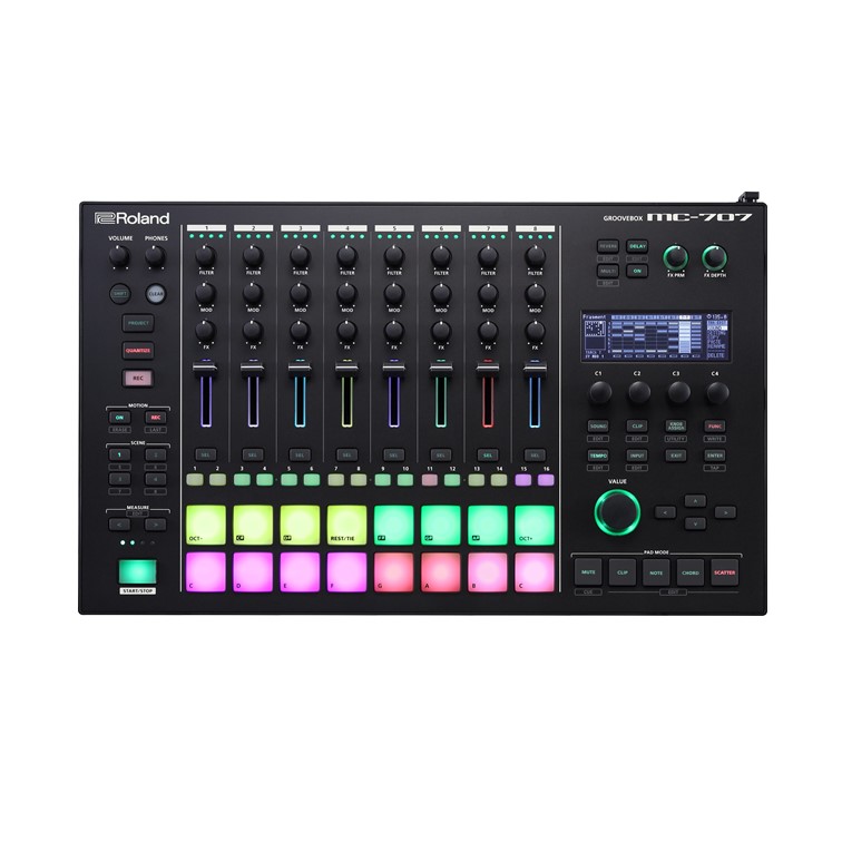 Roland MC-707 8-track Groovebox