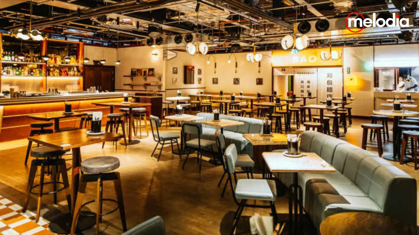 paket sound system food court