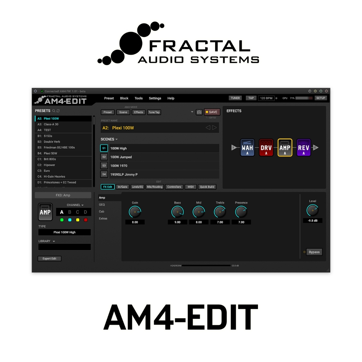 Fractal AM4 Amp Modeler - Gambar 3