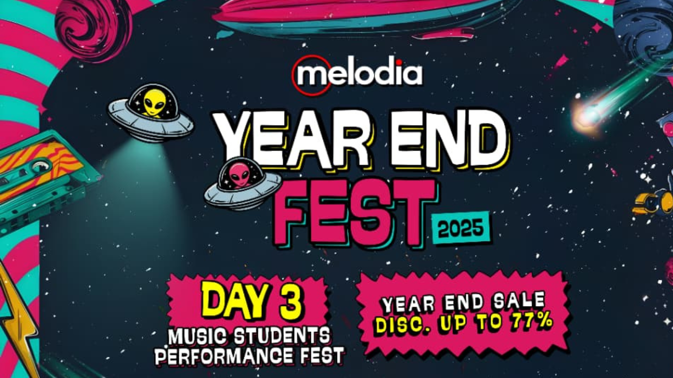 Melodia Year End Fest Day 3: Hari Ketiga Penuh Talenta, Inspirasi, dan Promo Spesial Akhir Tahun