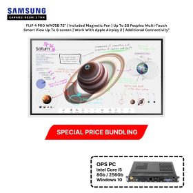 Special Package Samsung Flip WM75B with OPS PC