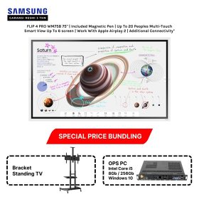 Special Package Samsung Flip WM75B with OPS PC + Stand