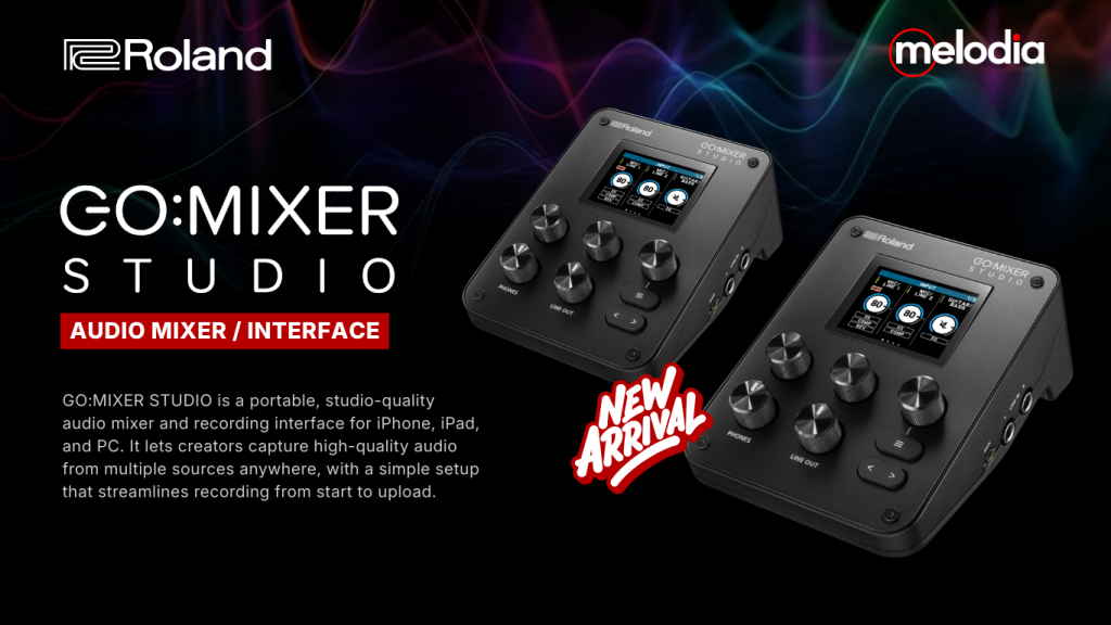Roland GO:MIXER STUDIO - Melodia