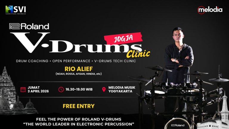 Roland V-Drums Jogja Clinic 2026