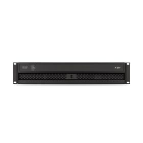 FBT MDA4500 - 4-Channel 500W at 4-Ohm 70V/100V Power Amplifier with Analog/Digital Inputs and WiFi Access Point in Black Finish