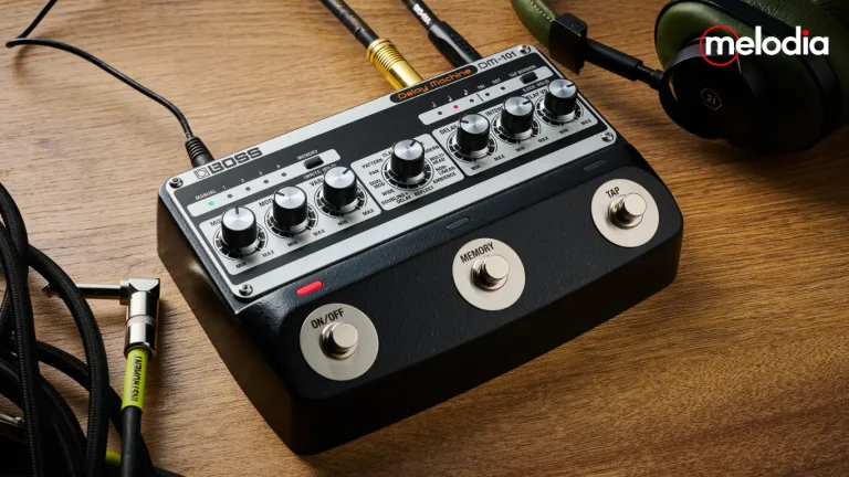boss dm-101 delay machine pedal