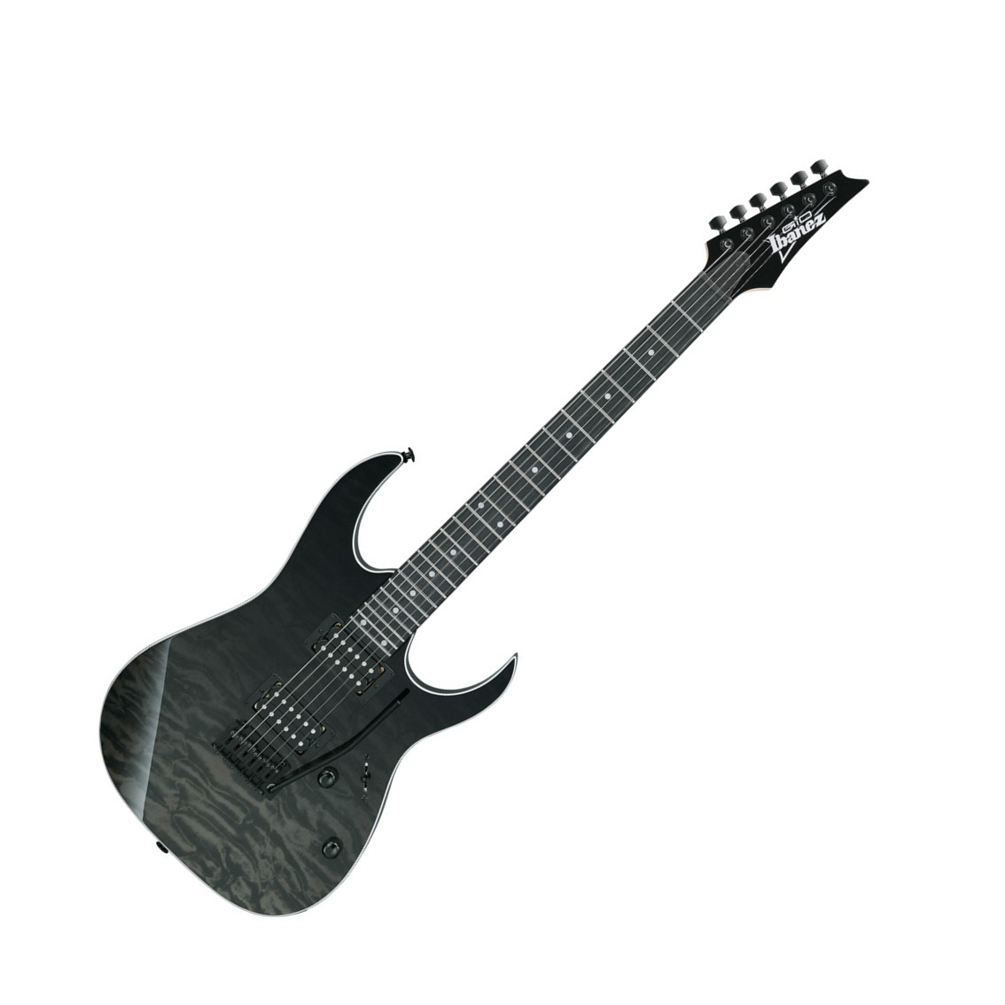 Ibanez GRG120QASP-BKG 6-String Electric Guitar, Black Gradation