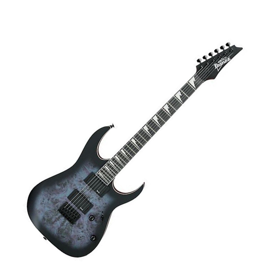 Ibanez GRG121PAR-KBF Electric Guitar, Deep Dusk Burst Flat