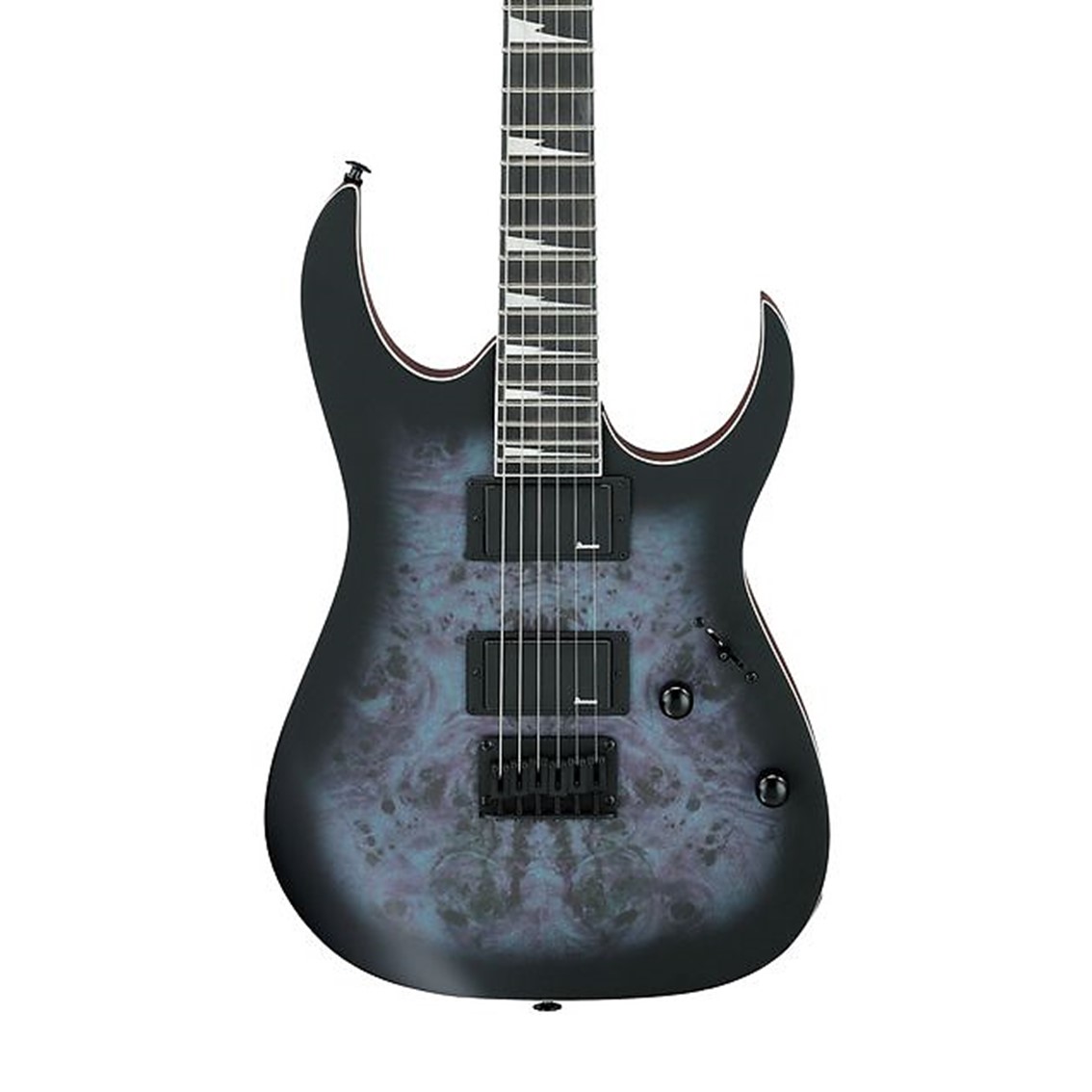 Ibanez GRG121PAR-KBF Electric Guitar, Deep Dusk Burst Flat - Gambar 3