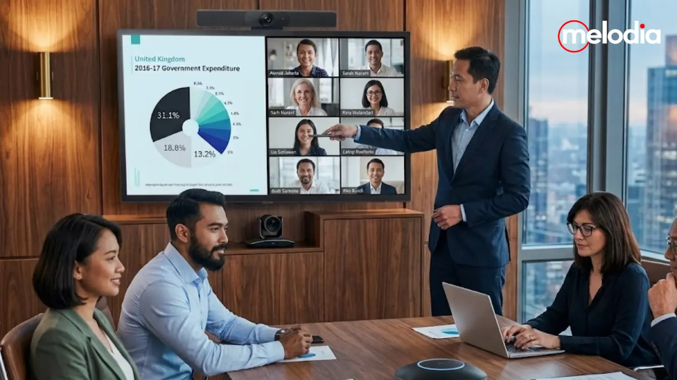 Smart Board untuk Hybrid Meeting
