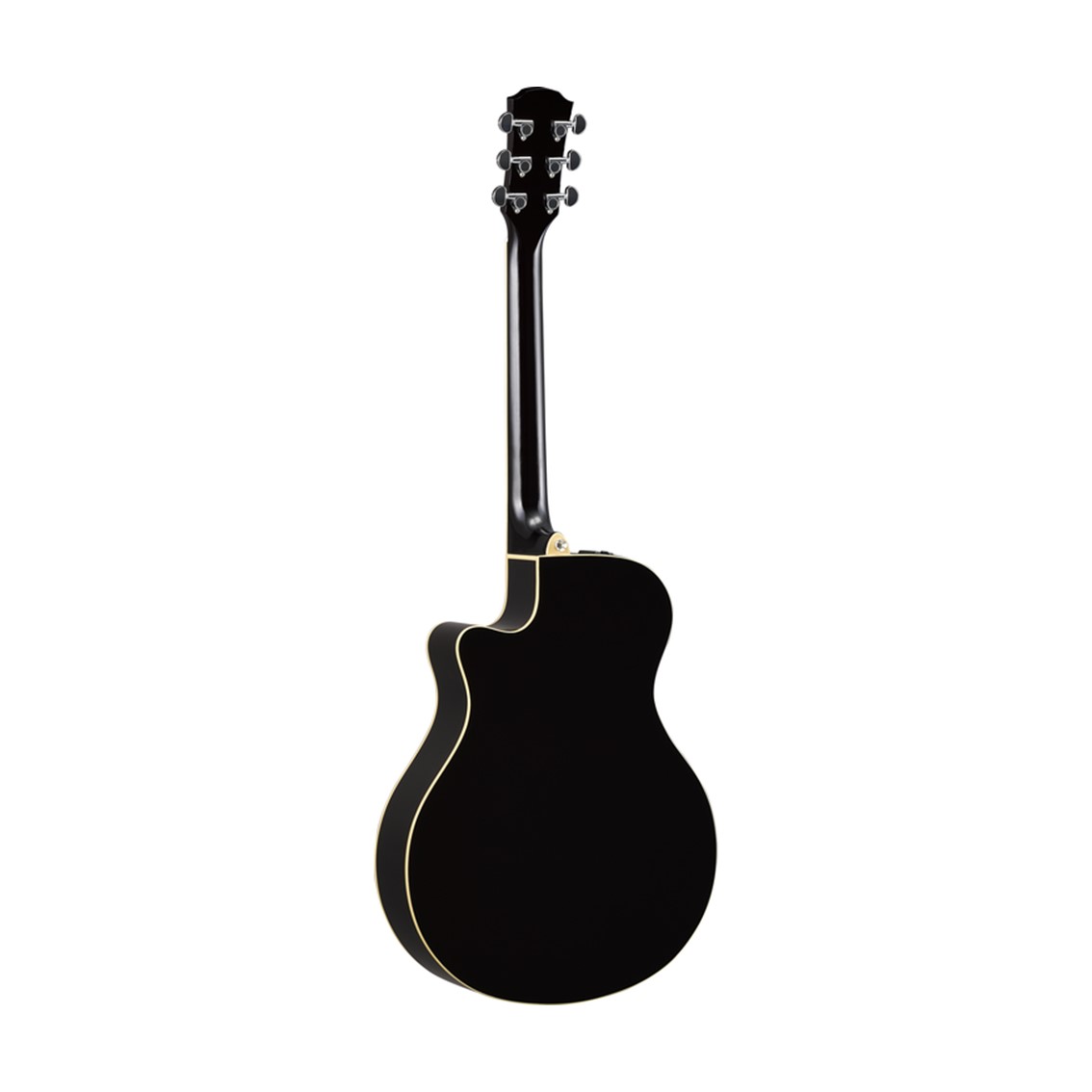 Yamaha APX600 BL Acoustic Electric Guitar - Black - Gambar 2