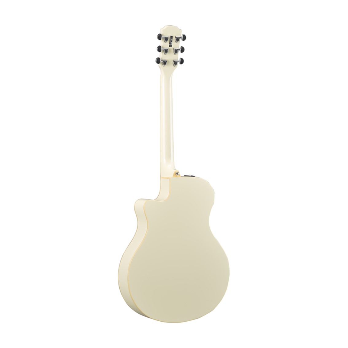 Yamaha APX600 VW Acoustic Electric Guitar - Vintage White - Gambar 2