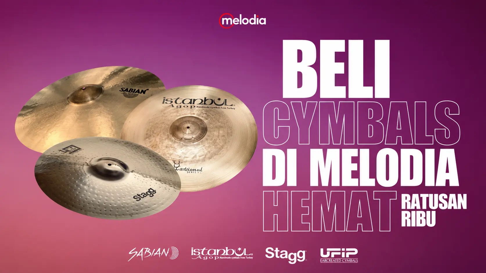 Promo Back To School Beli Cymbal Hemat Ratusan Ribu