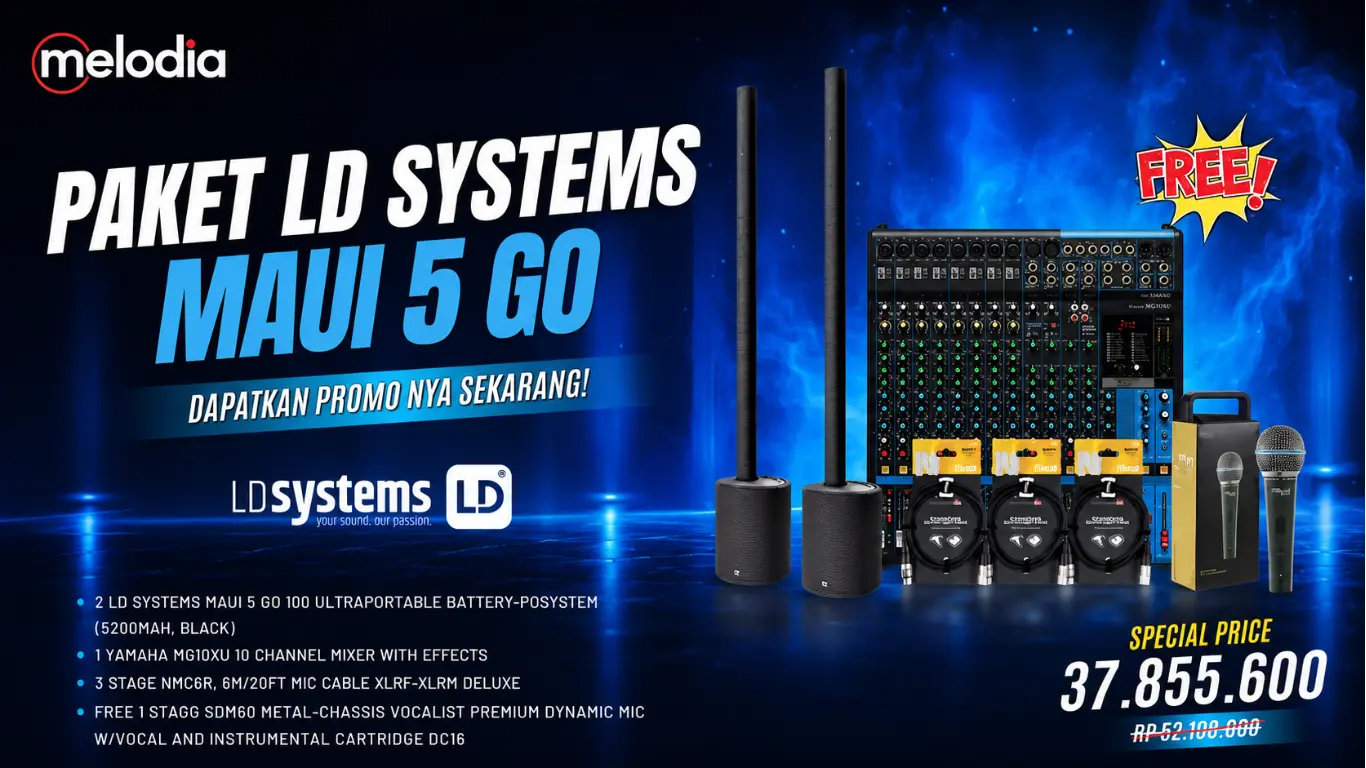 Promo Paket LD Systems MAUI 5 GO