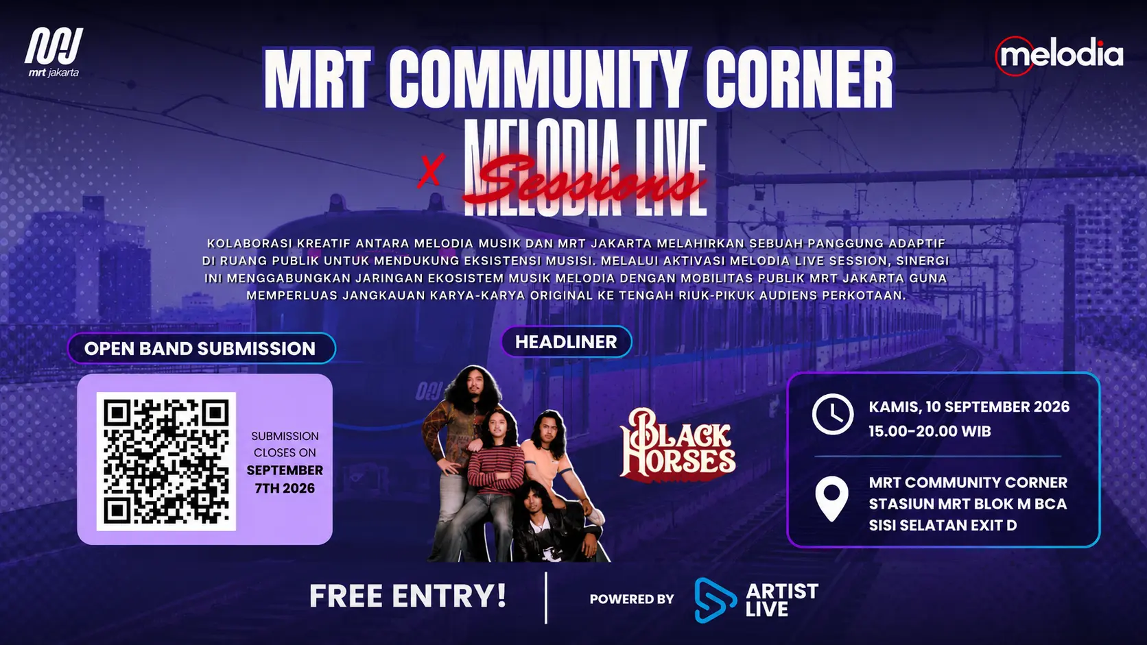 MRT Community Corner × Melodia Live Session #001