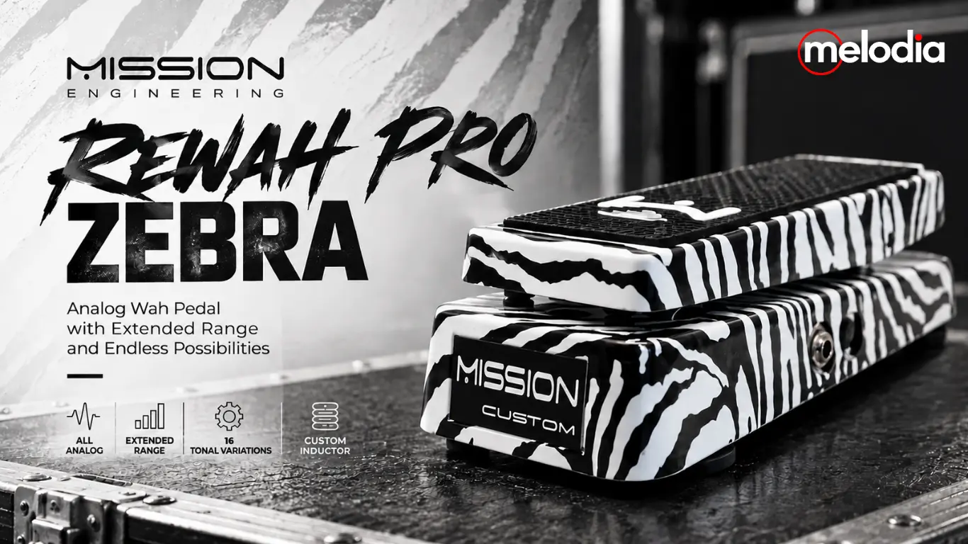 Mission Engineering Rewah Pro Zebra: Wah Pedal Analog dengan Karakter Suara yang Luas dan Fleksibel