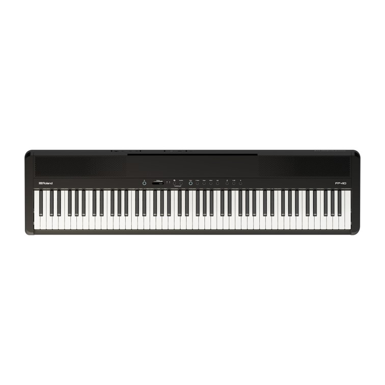Roland FP-40 Digital Piano with Speakers - Black - Gambar 2