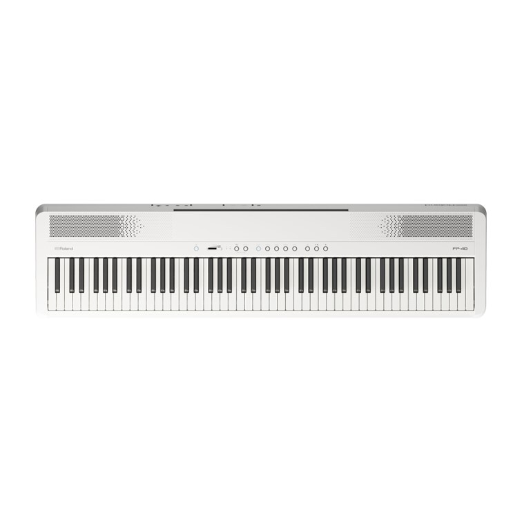 Roland FP-40 Digital Piano with Speakers - White - Gambar 2