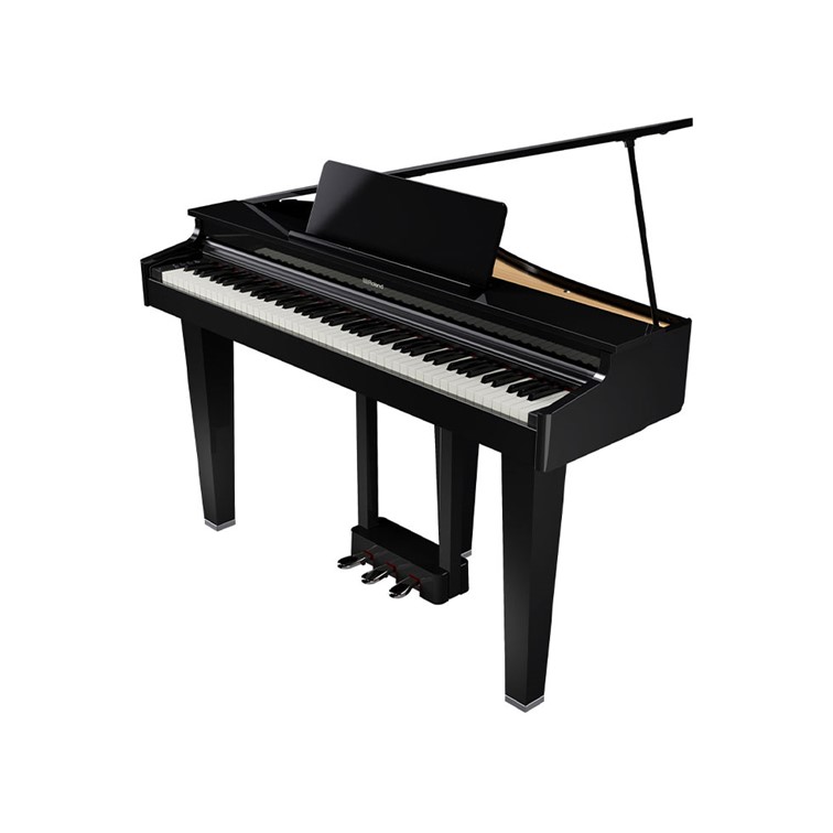 Roland GP-3 Digital Grand Piano with Bench - Polished Ebony
