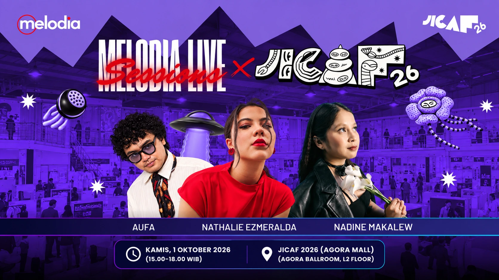 Melodia Live Sessions x JICAF 2026 Day 1