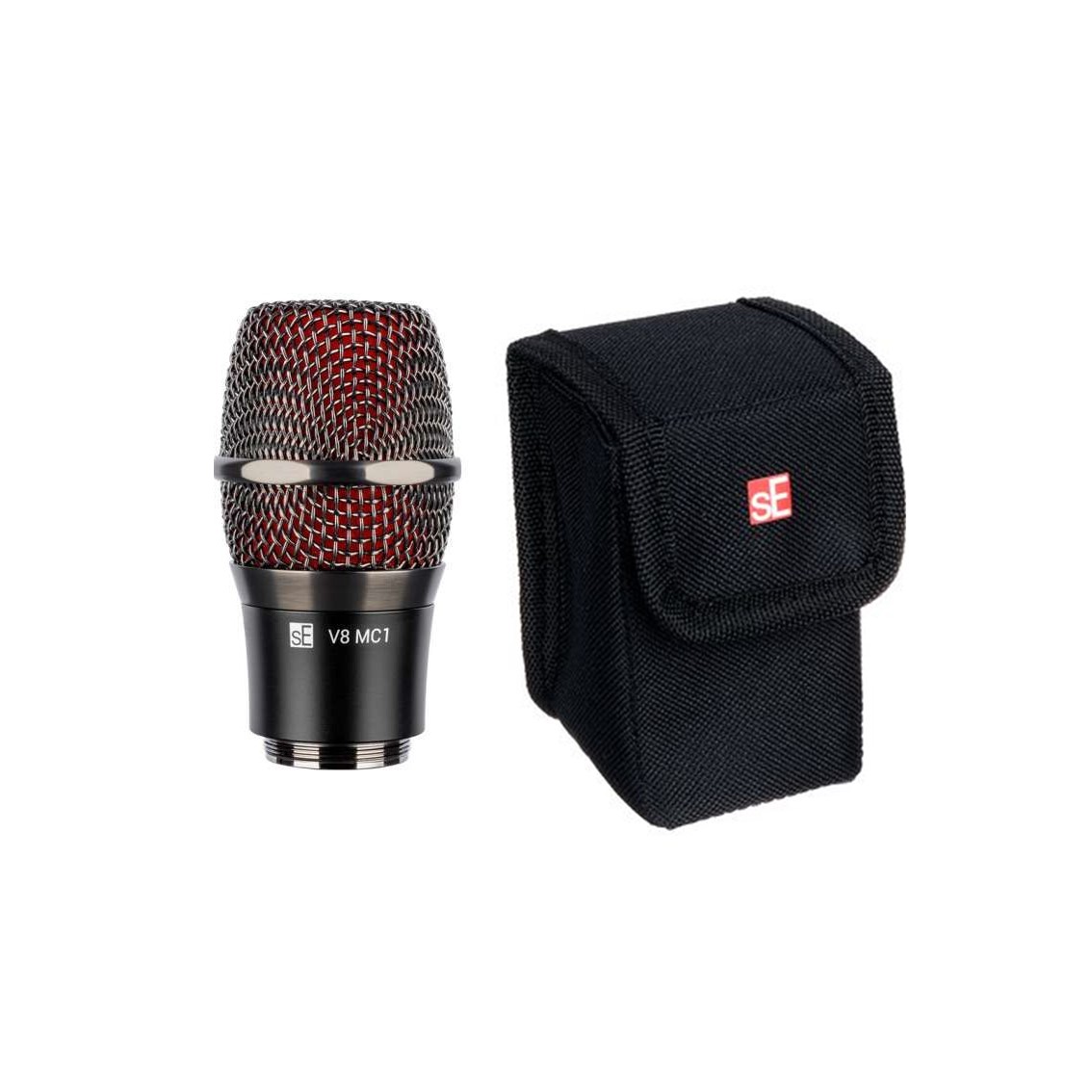sE Electronics MC1 V8 Capsule for Shure Wireless Supercardioid Vocal Microphone - Graphite Grey - Gambar 2