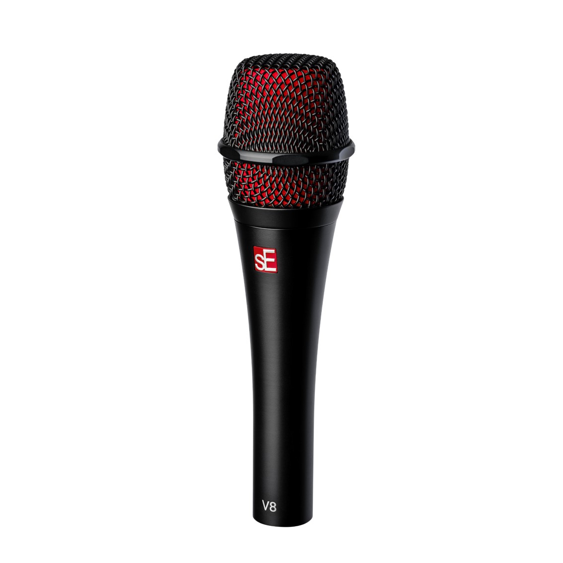 sE Electronics V8 Supercardioid Dynamic Handheld Vocal Microphone - Black - Gambar 3