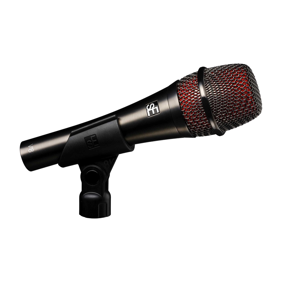 sE Electronics V8 Supercardioid Dynamic Handheld Vocal Microphone - Graphite - Gambar 3