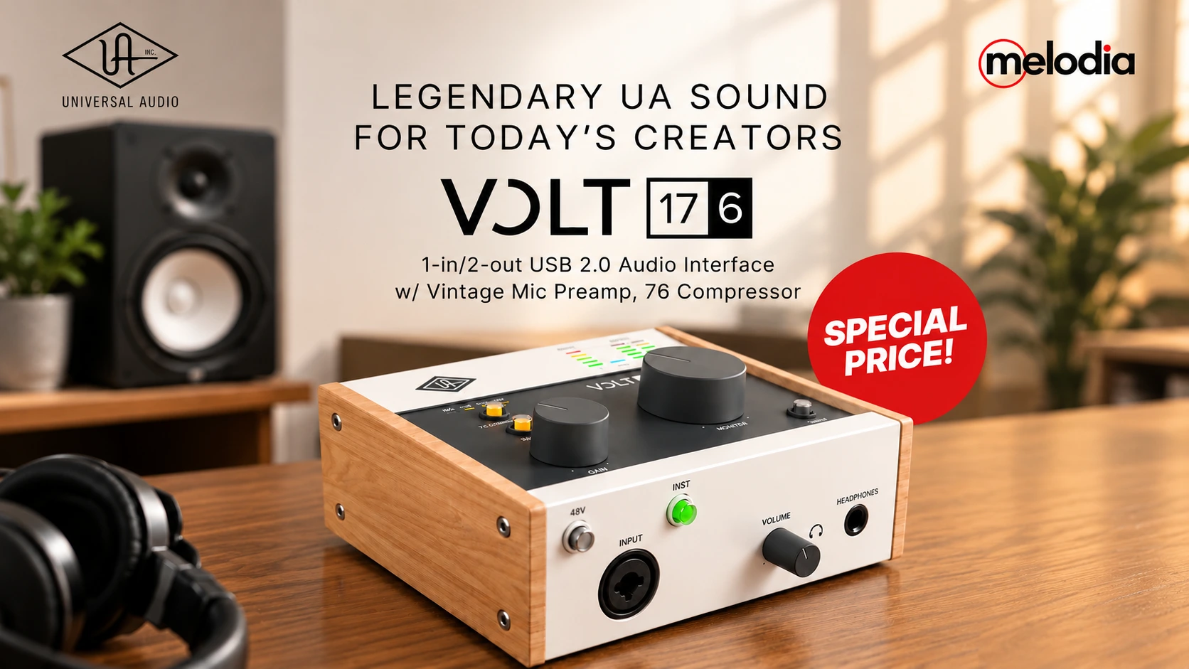 Special Price Universal Audio Volt 176