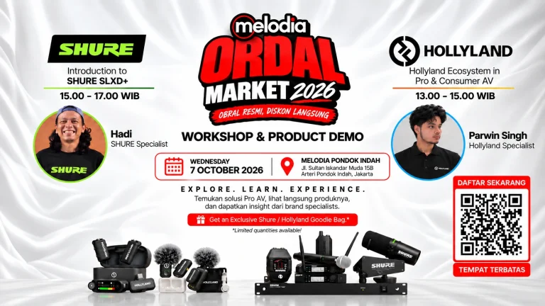 Workshop & Product Demo SHURE dan Hollyland